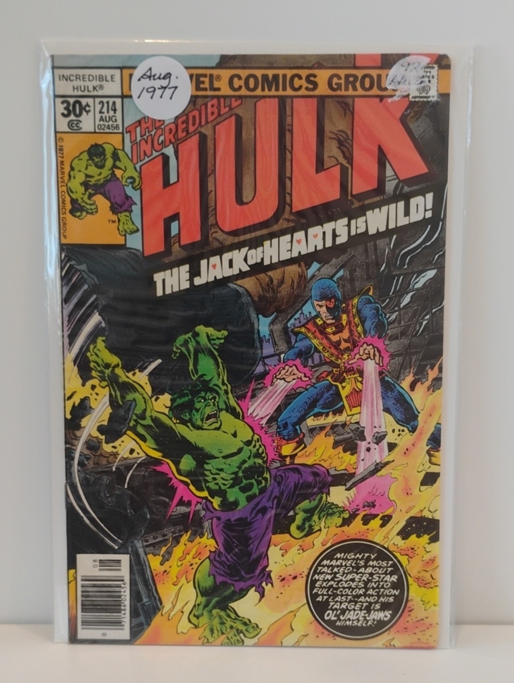 Vintage 1977 The Incredible Hulk